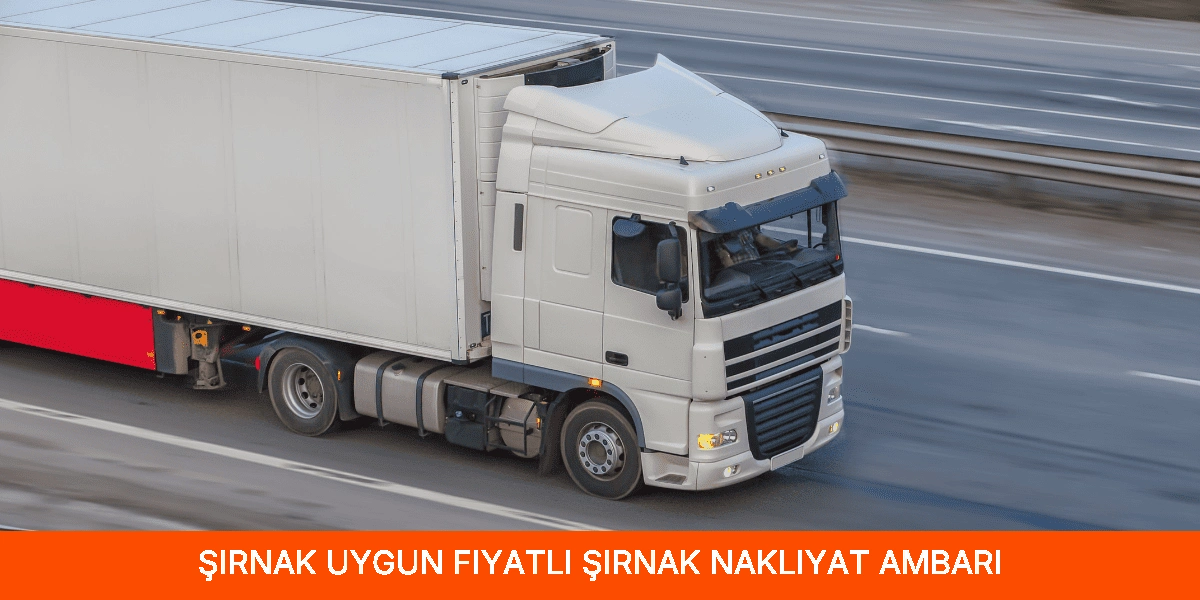 Uygun Fiyatlı Şırnak Nakliyat Ambarı